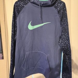 NWOT Nike women’s hoodie Dri-fit size XL Blue/Green sweatshirt